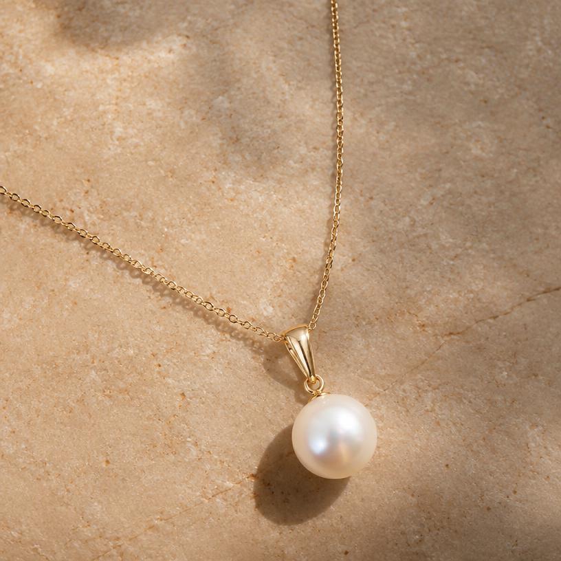 Pearl drop necklace
